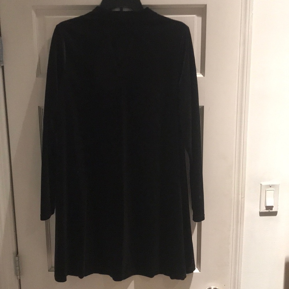 Velour Skater Dress - Picture 4 of 4